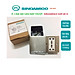 Ổ điện âm sàn nắp trượt Sinoamigo SHP-M1S inox màu bạc - Hàng chính hãng