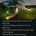 Đèn Philips sân vườn Deco solar bollard BGC050