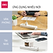 Ổ Cắm Điện Đa Năng Kèm Cổng USB Có Công Tắc Tải 2500W Nắp Chống Giật Chống Cháy Chất Lượng Cao Deli - Dây 2M/3M/5M - ET401 411