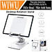 Giá đỡ kệ đỡ cho iPad / Tablet / máy tính bảng xoay 360 độ hiệu WIWU Destop Rolation Stand ZM-010 - thay đổi chiều cao, xoay mọi góc độ, gấp gọn khi không sử dụng - Hàng nhập khẩu