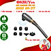 Máy massage cầm tay thư giãn toàn thân Nikio NK-177 - Pin sạc - 7 đầu massage