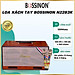 LOA BOSSINON N2283K (THÙNG SƠN PU BÓNG) _Kích thước: 535 (W) x 295 (D) x 300 (H)mm _Nặng 14kg _Công suất: 500Watts- HÀNG CHÍNH HÃNG