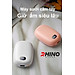 Máy sưởi ấm mini chạy pin cầm tay đèn LED Rhino W303, 3 mức độ nhiệt,  Làm ấm nhanh _ Hàng chính hãng