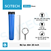 Bộ lọc nước sinh hoạt, bộ đơn lọc thô 20 inch by Scitech (1 cấp lọc) - Hàng chính hãng