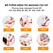Gối Massage Đa Năng - Máy Mát xa Toàn Thân Nhiệt Hồng Ngoại - Chuyên Sâu Cho Cổ, Vai Gáy, Lưng Dưới, Đùi, Chân - Sử Dụng Tại Nhà, Văn Phòng, Trên Ô Tô - Quà Tặng Cho Bạn Bè, Người Thân