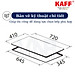 Bếp ga âm KAFF KF-208I - Hàng chính hãng