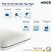 Gối Ngủ Memory Foam NOOZ Ruột Gối Cao Su Non Giúp Nâng Đỡ Đốt Sống Cổ Chống Đau Vai Gáy Ngủ Sâu Hỗ Trợ Chống Trào Ngược Phù Hợp Với Mọi Tư Thế Nằm Vỏ Gối Tencel