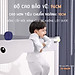 Thanh chắn giường cho bé cao cấp KidAndMom BR02 cao tới 105cm, hạ được 1 góc, thiết kế chống kẹt, chống vấp ngã, 24 nắc điều chỉnh mẫu mới nhất trượt lên xuống (Giá 1 thanh)