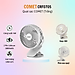 Quạt sạc mini | Quạt tích điện | Quạt kẹp nôi, xe đẩy thương hiệu Comet CRF0705 - Hàng chính hãng - BH 12 tháng - 15 ngày đổi mới