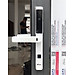 Khóa thông minh chống nước cửa nhôm xingfa DEMAX SL601 PW-APP WIFI
