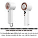 Quạt cầm tay turbo sò lạnh mini siêu mát Pin trâu 3000 mAh, nhỏ gọn linh hoạt hiệu WI WU Wi-FS016 ChillMate - 100 chế độ gió, thiết kế đẹp, bền - hàng nhập khẩu