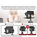 Lensgo Teleprompter TC7 - Máy Nhắc Chữ Mini Cho Biên Tập Viên, MC Truyền Hình, Kích Thước Nhỏ Gọn, Dùng Cho Điện Thoại, Máy Ảnh - Hàng Chính Hãng