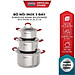 Bộ nồi inox 5 đáy SUNHOUSE SHG2503MSD