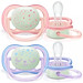 Ty ngậm ban đêm Philips Avent cho bé từ 0-6 tháng tuổi  (vỉ 2 núm) SCF376/10 - Màu ngẫu nhiên