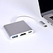 Hub chuyển đổi USB Type-C Sang USB 3.0/HDMI-Type C (Bạc)