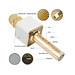 Micro karaoke không dây bluetooth kiêm loa nghe nhạc  3 trong 1 PF72 Gold - Hàng Chính Hãng