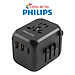Ổ cắm điện Philips Travel Extension Socket 2USB 1Type-C PD20W SPN3351 - Hàng chính hãng