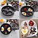 Chảo Chiên Trứng Hình Trái Tim 4 Ngăn 24cm – Chống Dính, Tiện Dụng Cho Gia Đình - HÀNG CHÍNH HÃNG MINIIN