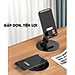 Giá đỡ điện thoại bằng kim loại xoay 360° có thể gấp gọn, chân đế vững chắc - Hàng Nhập Khẩu