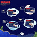 Tã quần Huggies Naturemade ban đêm M58/L44/XL38/XXL26