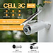 Camera dùng pin ngoài trời Imou Cell 3C - Độ phân giải 2K 3MP, Kèm tấm pin năng lượng mặt trời, Chống nước IP66 - HÀNG CHÍNH HÃNG