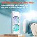 Quạt Điều Hoà 2 Cánh Gió Tạo Độ Ẩm, Phun Sương Làm Mát, Tích Điện 4000mAh, Đèn Ngủ Đa Sắc - HÀNG CHÍNH HÃNG MINIIN