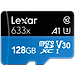Thẻ nhớ Lexar Micro SD 128GB Class 10 UHS-I Có Adapter - Hàng Chính Hãng