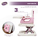 Ghế ăn dặm cho bé gấp gọn nâng hạ độ cao Mastela 07110 / 07112  - Ghế tập ăn dặm cho bé chuẩn ASTM Mỹ BPA Free