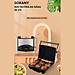 Máy kẹp nướng bánh mì ép bánh sandwich SOKANY SK-210 rán trứng, nướng thịt CHỐNG DÍNH đa năng - HÀNG CHÍNH HÃNG - DELIYA