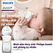 Bình sữa thủy tinh  mô phỏng tự nhiên hiệu Philips Avent (240ml - đơn) cho trẻ từ 1 tháng tuổi 673.13