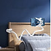Giá đỡ kẹp điện thoại đầu giường cạnh bàn uốn mọi kiểu dài 138cm xoay 360 độ xem phim, livestream, quay video K21 - Hàng chính hãng