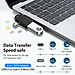 Đầu Chuyển Đổi OTG Cổng Type-C Sang USB 3.0 - Chất Liệu Vỏ Kim Loại Cáp OTG USB Type C to USB 3.0 Đầu Chuyển Đổi USB OTG Type C Tốc Độ Cao Tương Thích Với Điện Thoại Máy Tính Type C Micro Usb sang Usb 3.0 cao cấp tiện dụng Hàng Nhập Khẩu