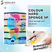 Set 05 miếng mút rửa xoong nồi Seiwa Color Hard - Hàng nội địa Nhật Bản nhập khẩu chính hãng