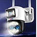 Camera IP Wifi YooSee 3 Mắt PTZ  6.0MPx, Siêu Nét, Đàm Thoại 2 Chiều, Zoom 8X, Ban Đêm Màu - Hàng nhập khẩu