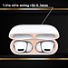 Miếng Dán Chống Bụi Kim Loại Kai Dành Cho Airpods Pro 2 / Airpods Pro / Airpods 3 - Hàng Nhập Khẩu