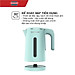 Ấm Đun Siêu Tốc Inox 2 Lớp Sunhouse SHD1351 (1.8 Lít) - Hàng Chính Hãng