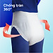 Tã quần người lớn Confidence Slim&Fit mỏng nhẹ vừa vặn size L gói 14+2 miếng