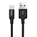 Cáp Sạc Hoco X14 Dây Dài 2M Cổng Micro - Hàng Chính Hãng