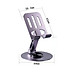 Giá đỡ điện thoại máy tính bảng nhôm nguyên khối trục xoay 360° gấp gọn tiện dụng - Hàng nhập khẩu