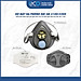 Mặt Nạ Phòng Bụi 3M 3100/3200 kèm tấm lọc bụi 3M 1774 và nắp giữ tấm lọc bụi 3M 1700