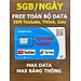 Sim 4G Vinaphone 5GB/NGÀY (Gia hạn 50k/tháng) FREE Toàn bộ Data xem Youtube, Tiktok với tốc độ cao, MAX băng thông, Max dung lượng - Dùng Toàn Quốc - hàng chính hãng
