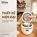 Nội Cơm Điện Tách Đường SEKA SK1009 (Model 2024) - Dung Tích 1,8L, Lòng Nồi inox, Hàng Chính Hãng