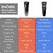 Máy Cạo Râu Enchen BlackStone3 hệ thống thông minh ESM cạo râu khô và ướt - Hàng chính hãng