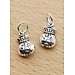 Combo 2 cái charm bạc hình túi tiền treo - Ngọc Quý Gemstones