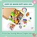 Đồ Chơi Tranh Gỗ Tô Màu Kèm Màu Nước, Cọ và Truyện Kể I Paint I Play! - Lalala Baby (Cho Bé Từ 3 Tuổi)