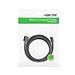Ugreen UG10355US132TK 1M màu Đen Cáp sạc truyền dữ liệu USB 2.0 sang MINI USB đầu mạ vàng - HÀNG CHÍNH HÃNG