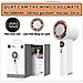 Quạt cầm tay turbo sò lạnh mini siêu mát Pin trâu 3000 mAh, nhỏ gọn linh hoạt hiệu WI WU Wi-FS016 ChillMate - 100 chế độ gió, thiết kế đẹp, bền - hàng nhập khẩu