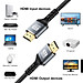 Cáp HDMI 2.1 8K 60Hz/48Gbps - Dây HDMI FIRO ATMOS Dài 5 Mét - Dây Cáp HDMI 2.1 8K/60Hz/48Gbps - 4K/120Hz - 2K/144Hz - Dài 5 Mét Lõi Dù Dùng Cho Tivi/ Laptop/ Máy Tính/ Playstation - Hàng Chính Hãng