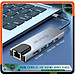 Hub Type C FIRO 5in1 - Hub Chuyển Đổi Type C To HDMI Chuẩn HDTV - 1 Cổng Mạng Lan, 1 Cổng HDMI/HDTV 4K, 2 Cổng USB 3.0, 1 Cổng Sạc Nhanh Type C PD - Kết Nối Nhiều Thiết Bị Với Tốc Độ Cao - Dùng Cho Tivi/Laptop/Playstation/PC/Smartphone – Hàng Chính Hãng