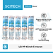 Combo 5 lõi lọc PP 10 inch 5 micron - Lõi số 1 máy lọc nước Nano/UF/RO, bộ lọc thô - Hàng chính hãng